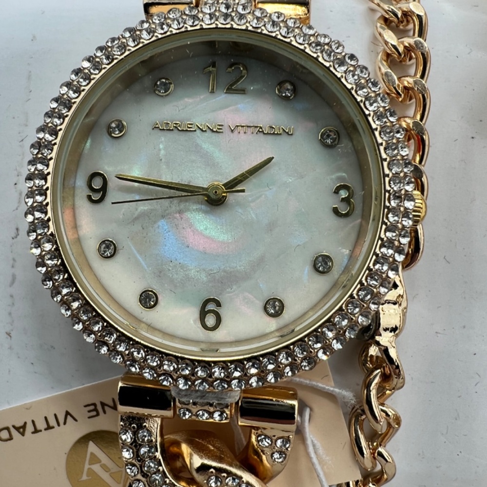 Adrienne Vittadini Women's Watch & Bracelet Set - Picture 3 of 7